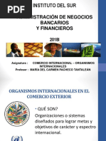 2 Organismos Internacionales