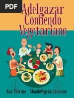 Adelgazar Comiendo Vegetariano - Ana Moreno