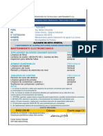 Cot 003 - 2015 - Mantenimiento Planta Tratamiento de Aguas Los Llanos