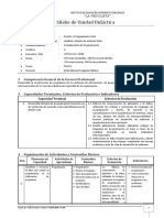 Sílabo de Unidad Didáctica Fundamentos de Programación