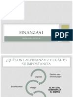 Finanzas I (Clase 1 y 2)