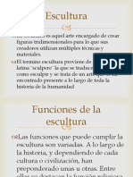 Funciones de La Escultura