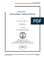 Development Administration Dt. 7.1.2015