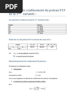 Exemple Du Confinement Du Poteau P19 Var 1