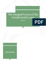 The Integral Forms of The Fundamental Laws