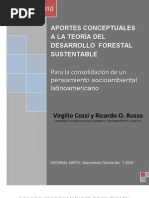 Aportes Conceptuales A La Teoría Del Desarrollo Forestal Sustentable - Virgilio Cozzi y Ricardo O. Russo