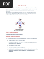 Enlace Covalente