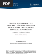 Manual para Elegir Metodologia de Desarrollo