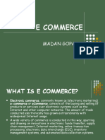 E Commerce: Madan Gopal