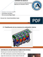 Clasificación de Los Motores de Combustión Interna