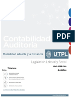 Legislacion Laboral y Social