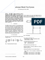 Transformer Model Test System