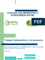 Trabajo Colaborativo y Codocencia en Pie