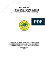 Metode Penulisan Skripsi Prodi Ilmu Administrasi Negara FNL Gab