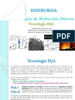 Tecnologías de RD (HYL)