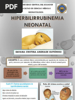 Hiperbilirrubinemia Neonatal-Dayana Cristina Andrade Gutiérrez