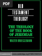 (Walter Brueggemann) The Theology of The Book of J