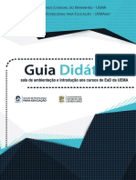 Guia Didático - Sala de Ambientação e Introdução Aos Cursos de EaD Da UEMA