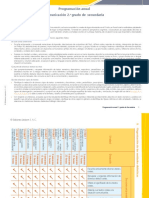 Programación Anual 2° Grado de Secundaria