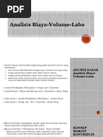 Analisis Biaya Volume Laba