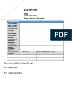 Technical Specification: 1.1. General Object Overview