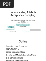 Acceptance Sampling D OLeary 20110216