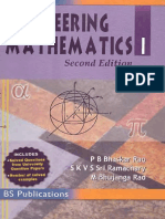 (Bhaskar Rao P.B., Et Al.) Engineering Mathematics I 2ND ED