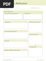 ATI Medication Form