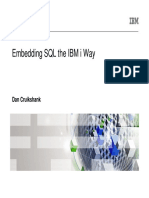 Embedded SQL The IBM I Way