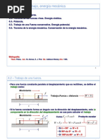 Trabajo Energía