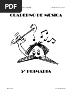 Cuaderno 5º Musica