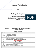 Principles of Public Health: Dr. Shagufta Shahjahan