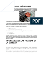 Administración Financiera en La Empresa