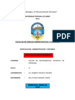 Proceso de Reclutamiento en Privada y Publica