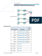 8.3.1.4 Packet Tracer - Implementing A Subnetted IPv6 Addressing Scheme - ILM EG