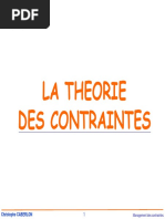 Management Des Contraintes GOULOTS