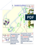 Assumption For Pipe Support Settlement
