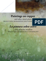 Investigation and Testing To Develop An Infill Formula Suitable For Oil Painting On Copper