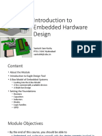 Introduction To Hardware Design