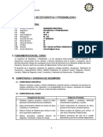 In-402 Estadistica y Probabilidad I