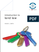 (Roger J. Smith) Introduction To Land Law