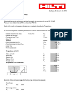 Calculo de Conectores de Corte Colaboracion Parcial - TIPO