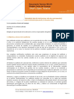 Documento Técnico Modelo Carta de Encargo