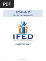 EXCEL 2010 Perfectionnement PDF