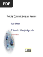 Vehicular Communications and Networks