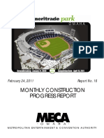 Stadium Construction Progress Report Number 16, 02.24.11 PDF