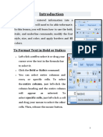 To Format Text in Bold or Italics
