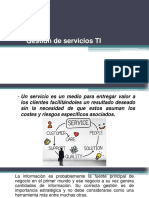 Gestión de Servicios TI