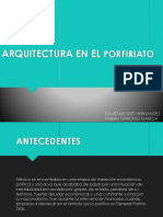 Arquitectura Del Porfiriato