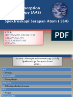 Atomic Absorption Spectroscopy (AAS) Spektroskopi Serapan Atom (SSA)